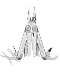 Leatherman WAVE+ Multitool (18 Tools) with CLIP and RING!