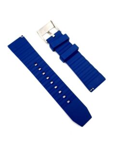 Alternative view of Tools For Gents Premium Silikon Uhrenarmband 22 mm Quick Release Blau