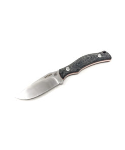 JARS "NATRIX" - N690 Stahl gebürstet - Matthias Busch "Jackknife" Design - Full Tang Micarta Griff - inkl. Kydexscheide mit Dangler-Adapter + Tek-Lok