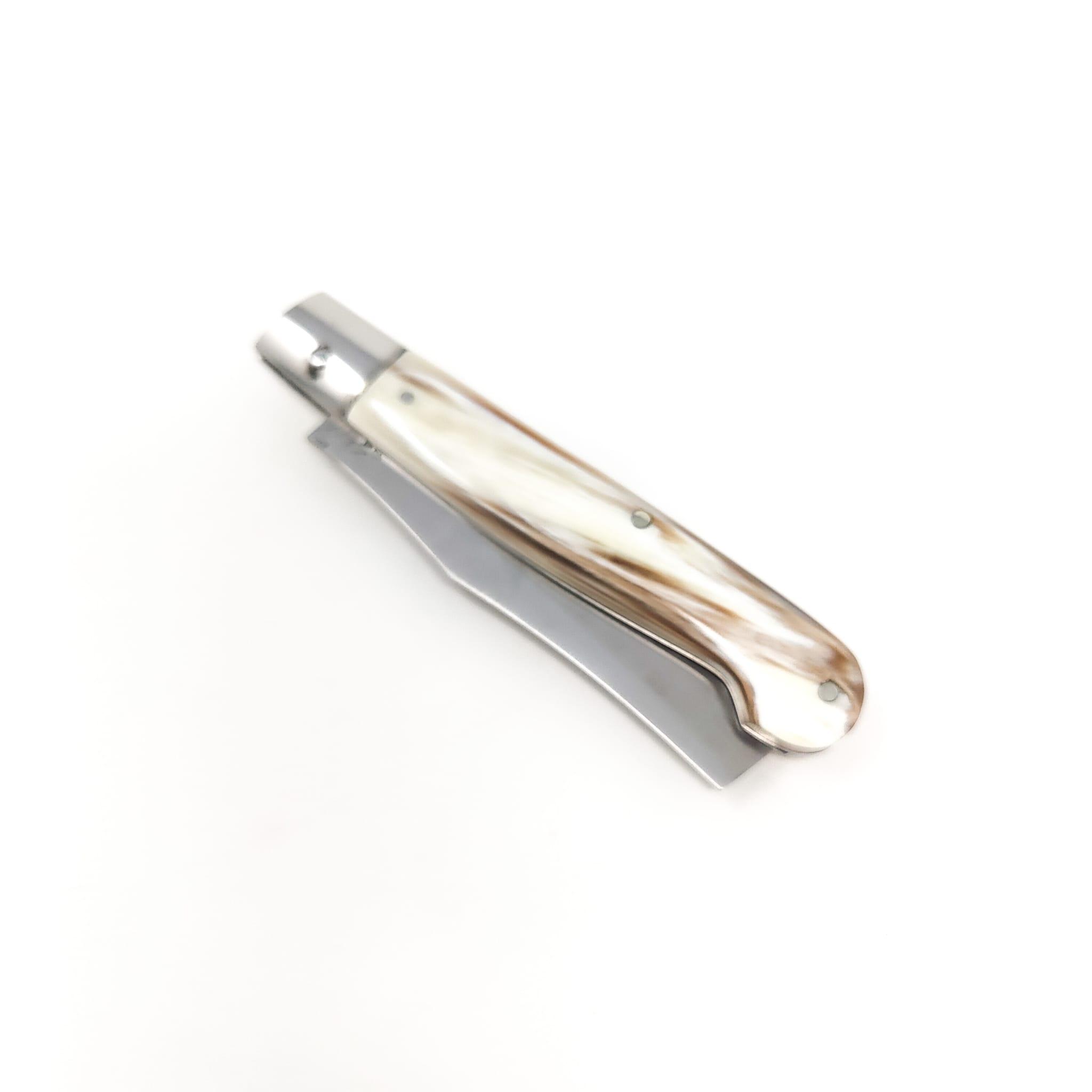 Coltelleria Fontani "Mozzetta" - 19,5 cm slipjoint - ox horn handle - Made in Italy - Image 6