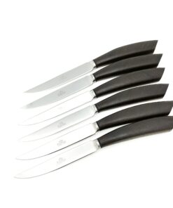 Coltelleria Fontani "San Barnaba" - Messerset 6 Stück - Wengenholzgriff - Made in Italy