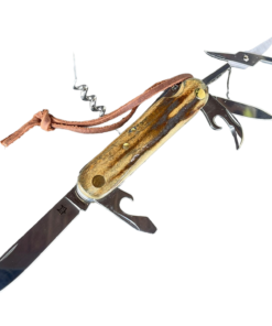 FOX KNIVES VENATORES CLASSIC STAG MULTI-TOOL (7 TOOLS) M390 COW HORN