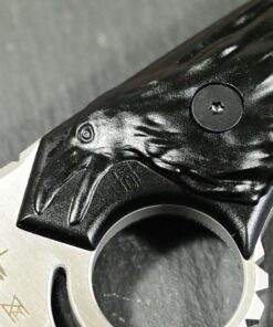 Midgards-Messer "Munin V2" (N690) with raven handle and Kydex - Image 14