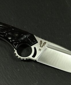 Midgards-Messer "Munin V2" (N690) with raven handle and Kydex - Image 9