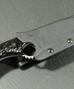 Midgards-Messer "Munin V2" (N690) with raven handle and Kydex - Image 3