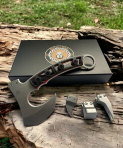 Midgards Knife EDC Urban Survival & Rescue Axe V3 "Vidar" (with attachment kit and Kydex sheath) - Image 3