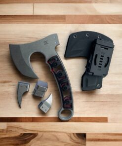 Midgards Knife EDC Urban Survival & Rescue Axe V3 "Vidar" (with attachment kit and Kydex sheath) - Image 8