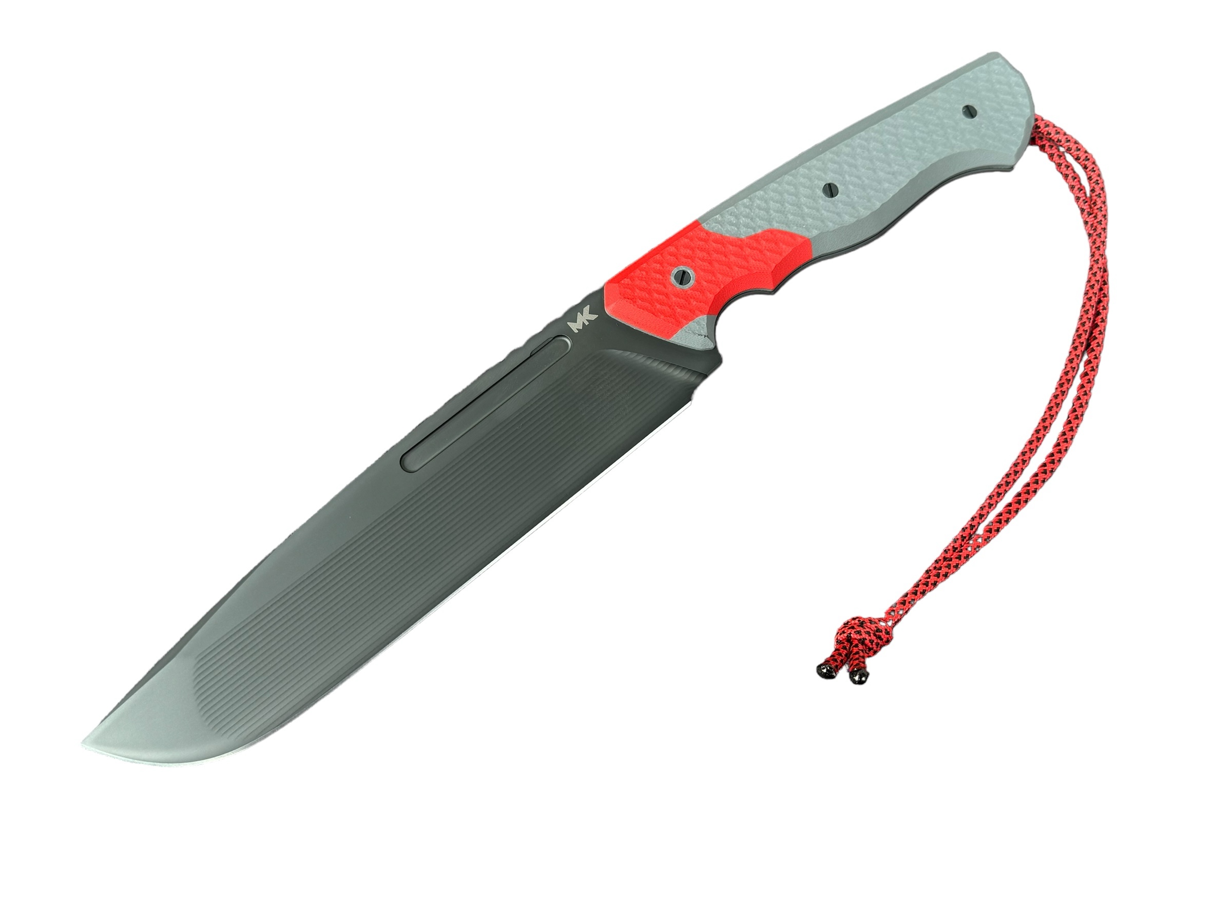 Elmax Tools MK Knives & Tools - Crowbar Postapo G10 rot + grau, ELMAX DLC Carbon ...