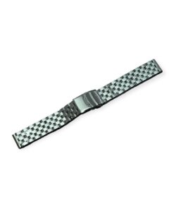 Watch strap (L), stainless steel, screwed, solid, 20 mm (hexagon)