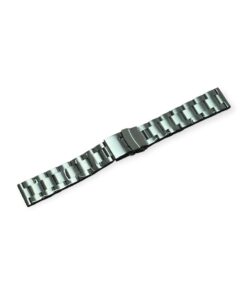 Watch strap (M), stainless steel, quick-release, pins, solid, 20 mm (Oyster)