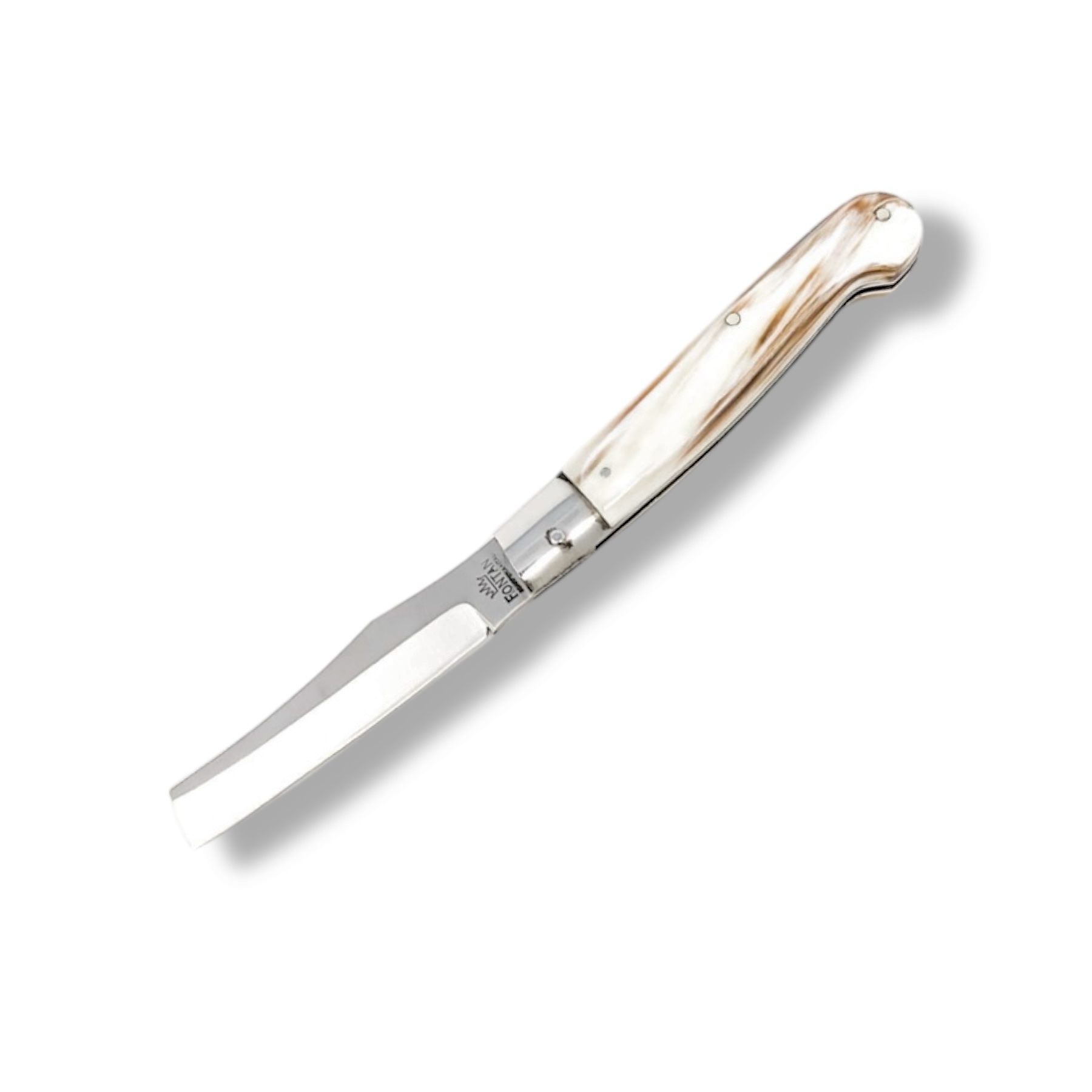 Coltelleria Fontani "Mozzetta" - 19,5 cm slipjoint - ox horn handle - Made in Italy
