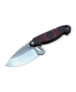 Midgards Messer SLIDING KNIFE (MID-04 BR) N690 / G10 Black + Red