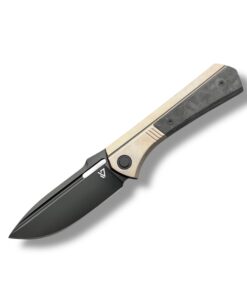 VANGUARD KNIVES | Continuum | M390 Stonewashed Blade, Bronze/Carbon Titanium