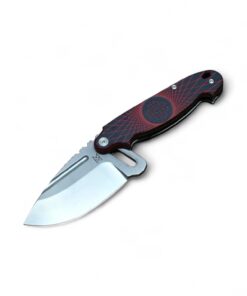 Midgards Messer SLIDING KNIFE (MID-04 BR) N690 / G10 Black + Red