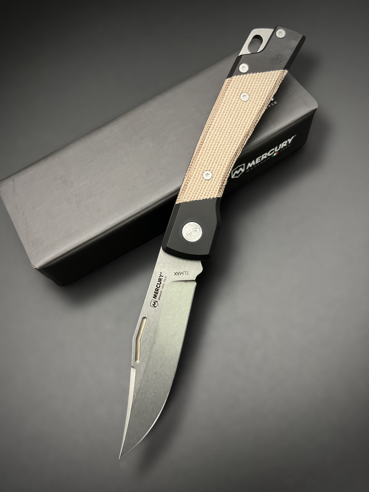 Mercury | LUC | Natural Canvas Micarta Inlays – Bild 2