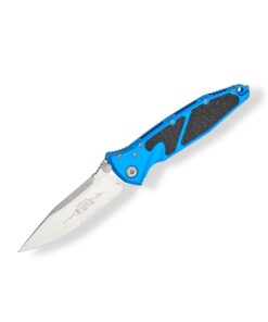 Microtech | SOCOM ELITE | S/E Stonewashed Partial Serrated - Blue