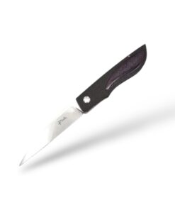 Jean-Pierre Martin Custom Knives "Trittico" RWL-34 Mokuti Carbon