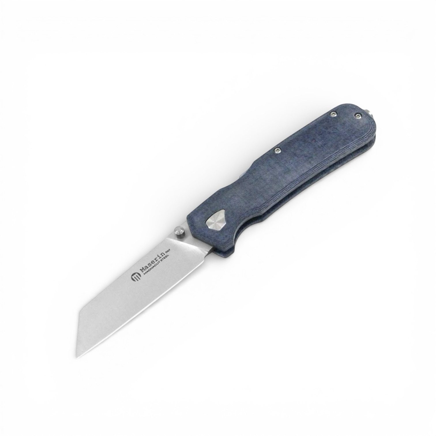 Maserin Coltellerie | 631/MCJ | Pulse Knife - Magnacut /Denim Micarta ...