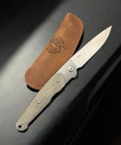 Viper | KEY 2/CV | Satin M390, Green Canvas Micarta - Designed by Jesper Voxnaes – Bild 3