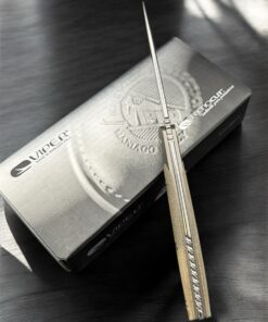 Viper | KEY 2/CV | Satin M390, Green Canvas Micarta - Designed by Jesper Voxnaes – Bild 7