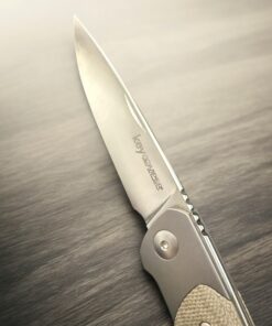 Viper | KEY 2/CV | Satin M390, Green Canvas Micarta - Designed by Jesper Voxnaes – Bild 5