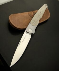 Viper | KEY 2/CV | Satin M390, Green Canvas Micarta - Designed by Jesper Voxnaes – Bild 2