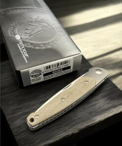 Viper | KEY 2/CV | Satin M390, Green Canvas Micarta - Designed by Jesper Voxnaes – Bild 6