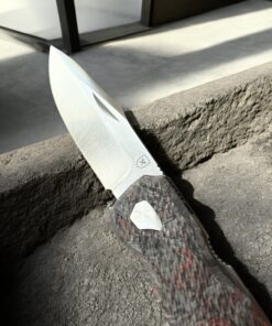 Alternative view of Maserin Coltellerie | POWER | Magnacut, Red-Black FatCarbon Grip TFG-EDITION xx/50