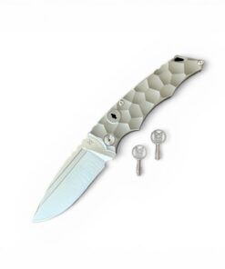 Midgards-Messer | KEY KNIFE | 14C28N Beadblast, Titanium - xx/200