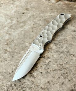 Alternative view of Midgards-Messer | KEY KNIFE | 14C28N Beadblast, Titanium - xx/200