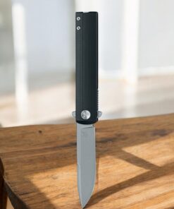 Alternative view of Fox Knives | Chnops Tactical | Hybrid Cryo SW - Black G10 - Design by Raven Knives Design- FX-545 G10BSW