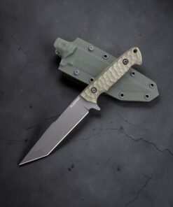 Alternative view of BULLKNIFE | TT27 TACTICAL TANTO | Handmade - Sleipner / G10 & Kydex
