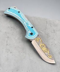 BIÇAK BURADA | TURAN | Handmade – BM390MC & G10 – Bild 5