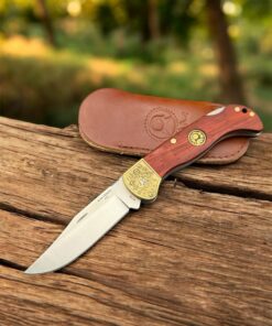 Alternative view of KAM KNIFE | Model K10 | 4116 Stainless Steel / Padauk Wood