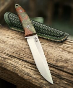 Tokaba Knives Turkey | Custom | M398 & Stabilized Amboyna Wood - Image 3