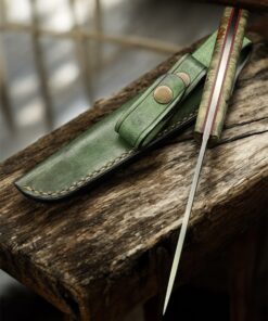 Tokaba Knives Turkey | Custom | M398 & Stabilized Amboyna Wood - Image 5