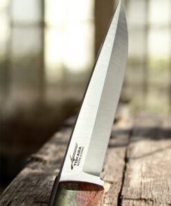 Tokaba Knives Turkey | Custom | M398 & Stabilized Amboyna Wood - Image 4