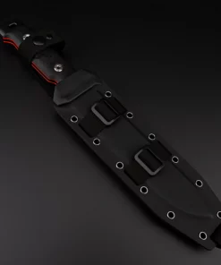 WithArmour Professional | StormX-BK | FULL TANG HEAVY DUTY TACTICAL FIXED BLADE KNIFE - Image 8