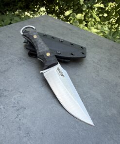Alternative view of BULLKNIFE | BIZON | Handmade - N690 / Compact laminate & Kydex