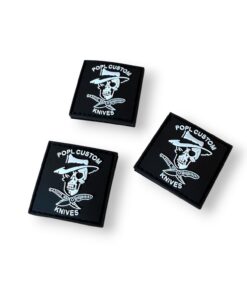 Patches Gudy Van Poppel "Popl Custom Knives"- Patch glow in the dark
