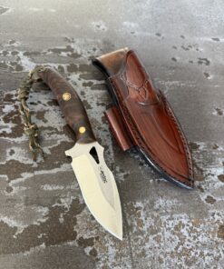 Alternative view of Andaç Bıçak | HAWK TFG EDITION | N690 / Walnut burl handle