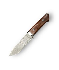 Tokaba Knives Türkiye | Custom Loveless Design | Damascus / Santos Wood (#10)