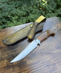 Tokaba Knives Türkiye - Custom Modell - BM390MC / Amboyna Wood (#30) – Bild 4