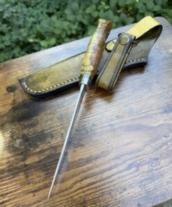 Tokaba Knives Türkiye - Custom Modell - BM390MC / Amboyna Wood (#30) – Bild 3