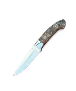 Tokaba Knives Türkiye | Custom | M398 & Stabilisiertes Amboyna-Holz (#21)