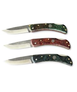 BIÇAK BURADA | ARVAN | Handmade – M390 & Stabilized Wood