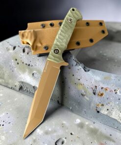 Alternative view of BULLKNIFE | TT27 TACTICAL TANTO | Handmade - Sleipner / G10 & Kydex