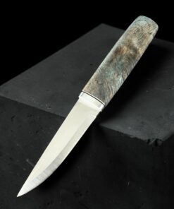 Alternative view of Tokaba Knives Türkiye | Custom | N690 & Stabilized Beech Wood (#22)