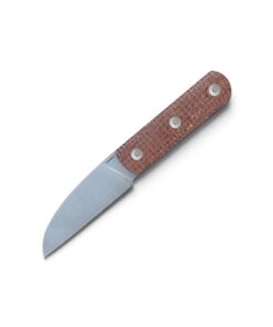Straight Line EDC "Ally" M390 / Brown Burlap Micarta